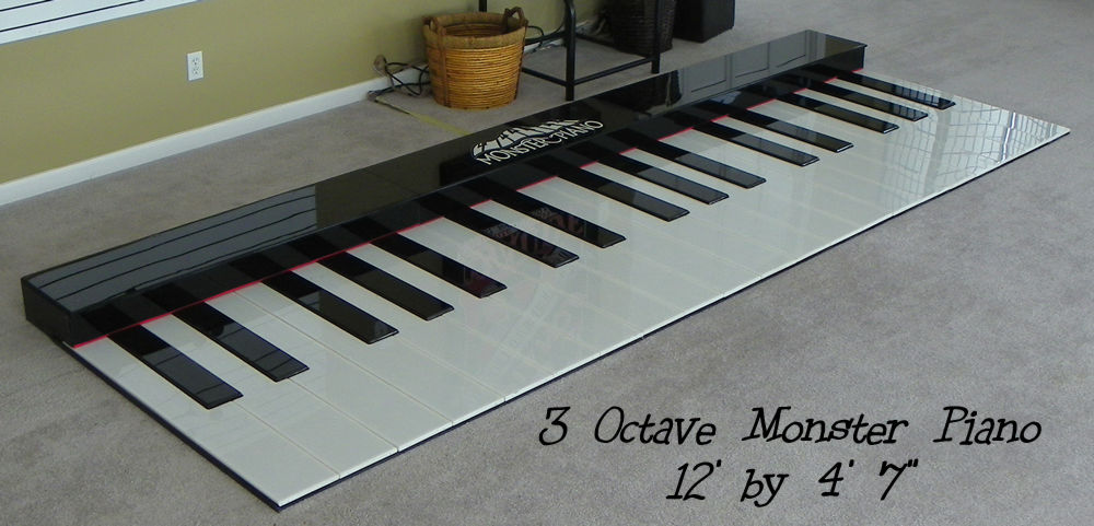Monster Piano Sizes